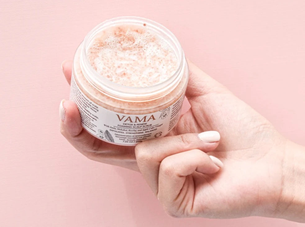 VAMA 植萃泡沫頭皮淨化賦活磨砂霜 (VAMA DETOX AND RENEW FOAMING SCALP SCRUB)