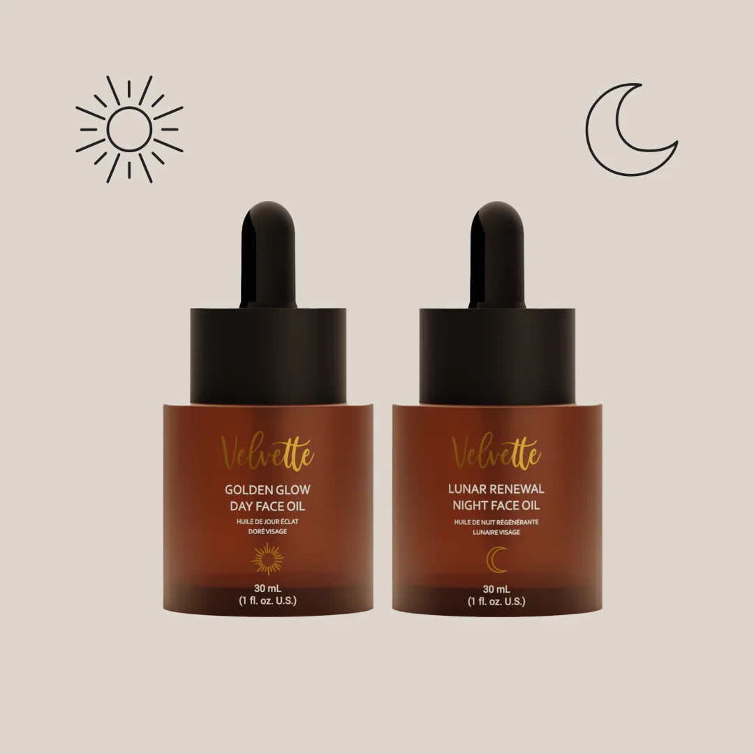 Velvette Day to Night 晝夜賦活臉部油套裝 (DAY TO NIGHT FACE OIL DUO)