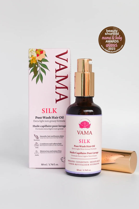 VAMA Silk 植萃極輕盈洗後護髮油 (VAMA SILK POST-WASH HAIR OIL TREATMENT)