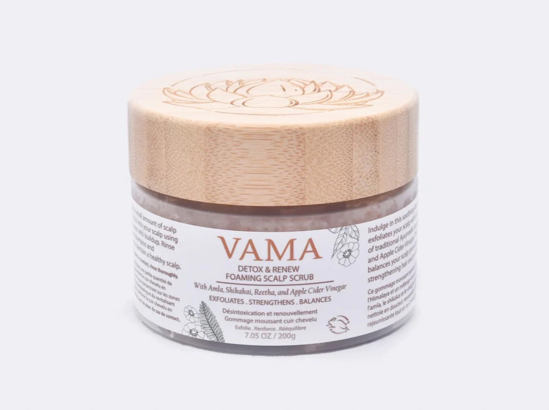 VAMA 植萃泡沫頭皮淨化賦活磨砂霜 (VAMA DETOX AND RENEW FOAMING SCALP SCRUB)