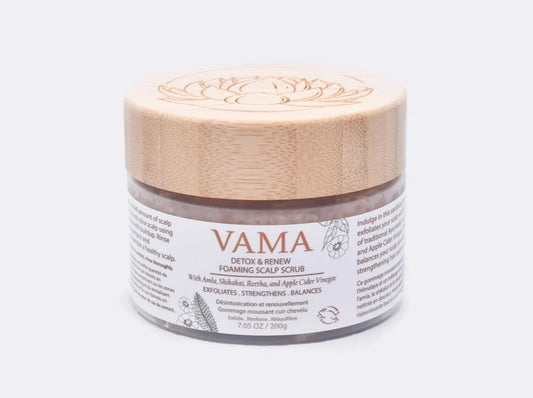 VAMA 植萃泡沫頭皮淨化賦活磨砂霜 (VAMA DETOX AND RENEW FOAMING SCALP SCRUB)