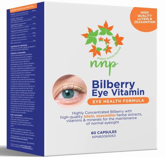 NNP 瑞典野生藍莓抗氧護眼維生素 (NNP Nordic Wild Bilberry Eye Vitamin)