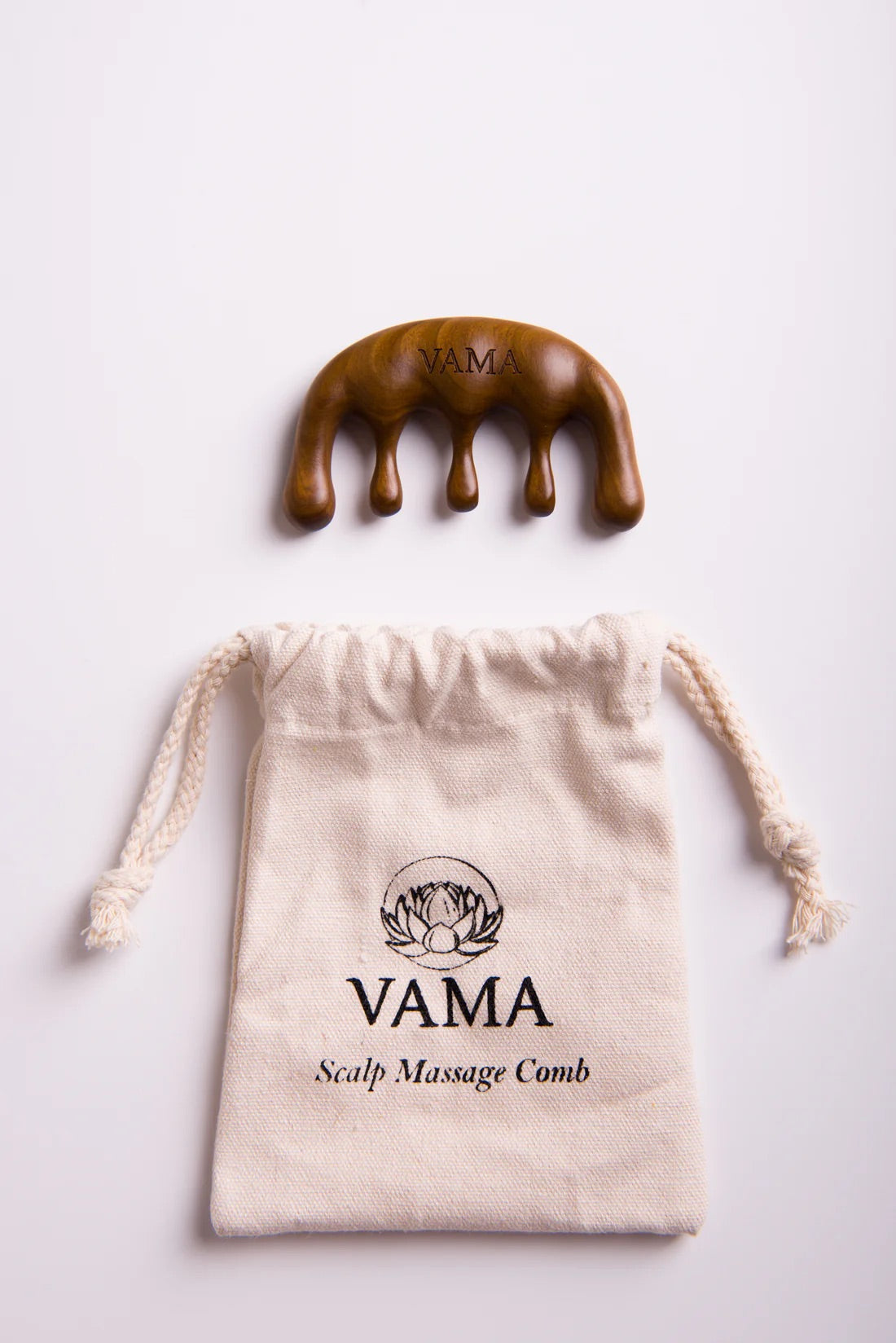 VAMA 原木舒壓頭皮按摩梳 (VAMA SCALP MASSAGE COMB)